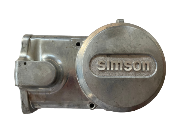 Lichtmaschinendeckel, Alu-natur mit "SIMSON" Schriftzug - S51, S53, S70, S83, SR50, SR80, KR51/
