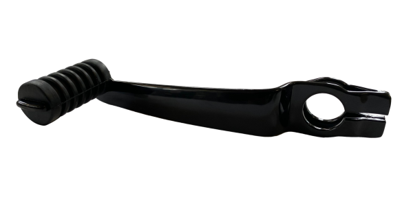 Fußschalthebel SIMSON S50, schwarz gepulvert mit Gummi, Motortyp M53 M54